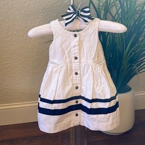 Janie and Jack Black&White timeless dress
